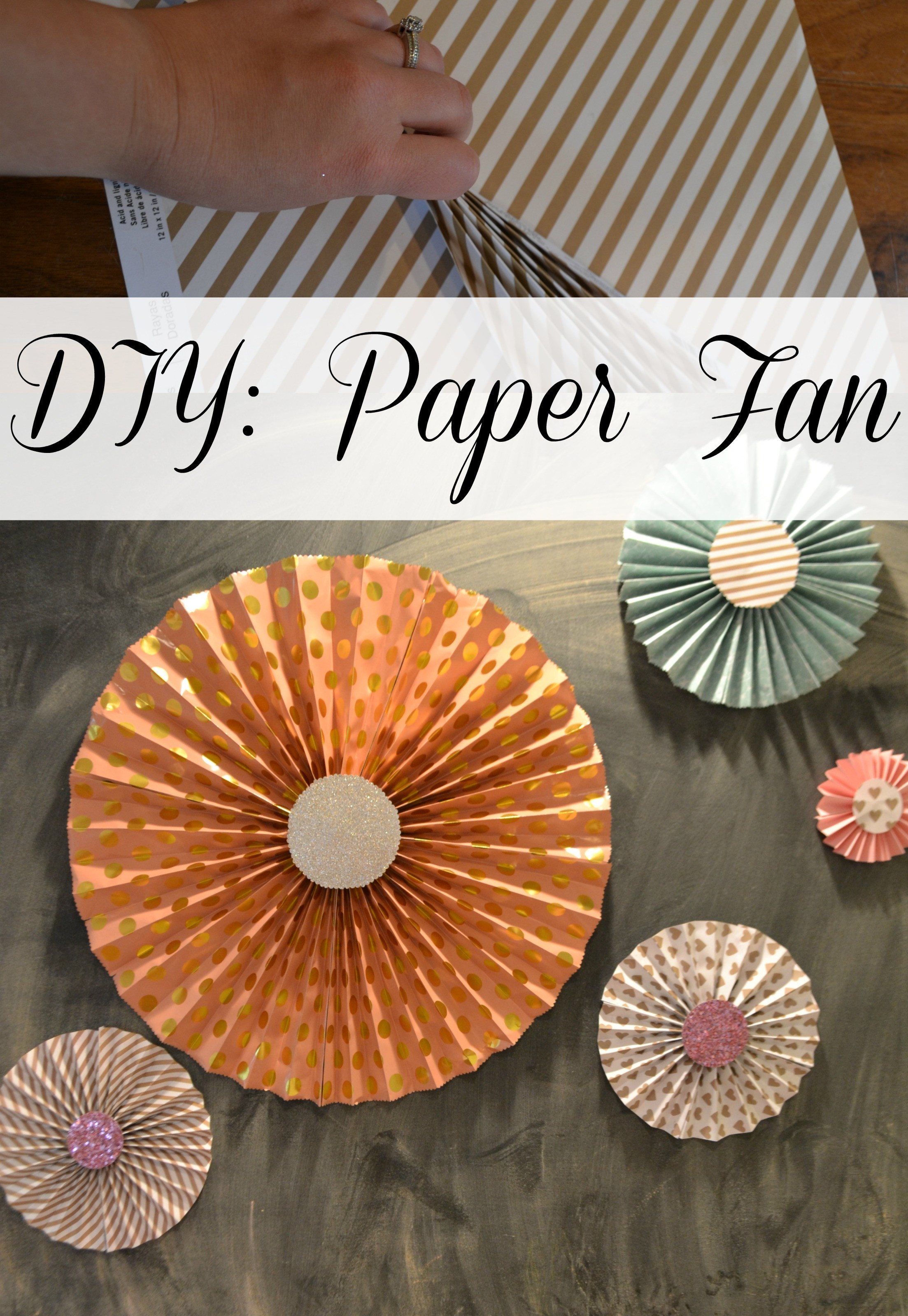 Diy Fan
 DIY Paper Fans Moms Without Answers