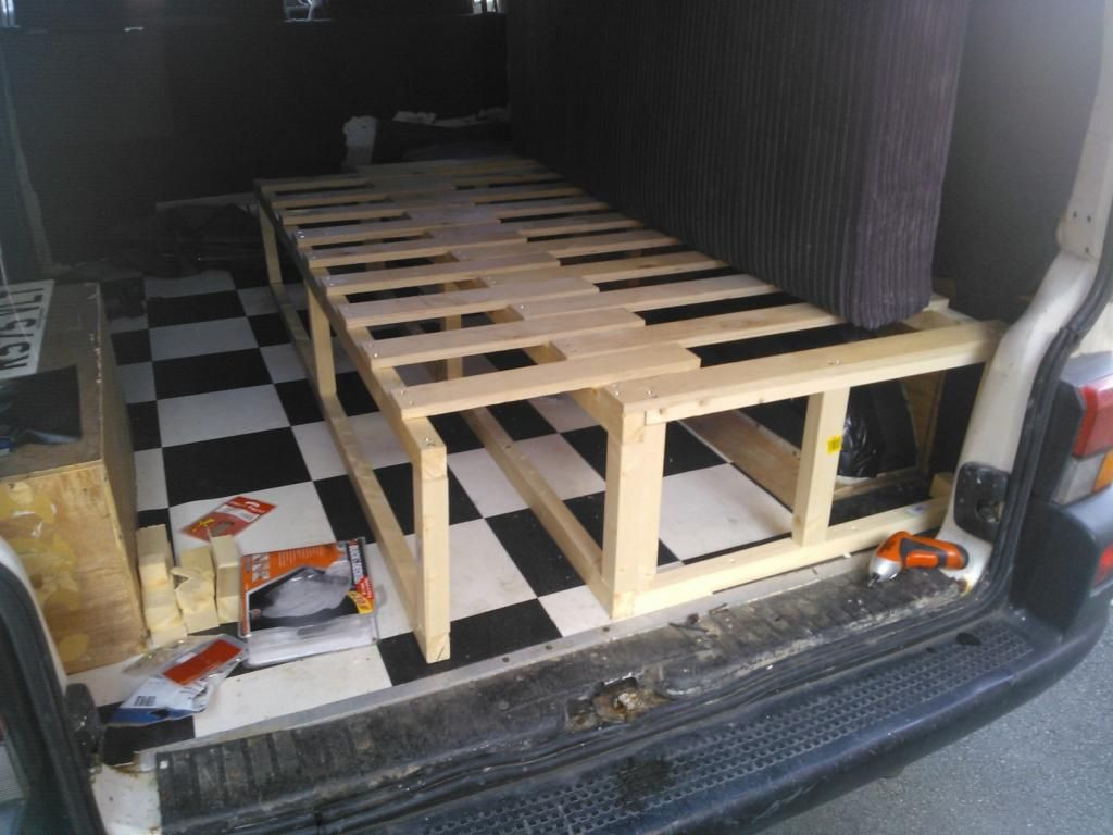 Diy Forum
 Self build side bench bed VW T4 Forum VW T5 Forum