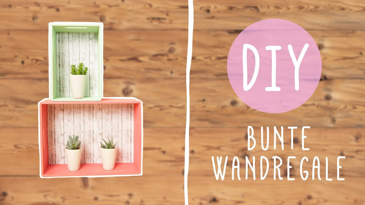 Diy Fürs Zimmer
 DIY mit Nina Moghaddam Bunte Wandregale für dein Zimmer