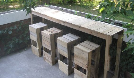 Diy Gartenmöbel
 coole DIY Gartenmöbel aus Europaletten Gartenbar selber