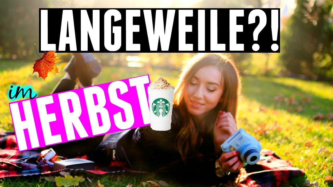 Diy Gegen Langeweile
 Tipps gegen LANGEWEILE HERBST DIY Original STARBUCKS