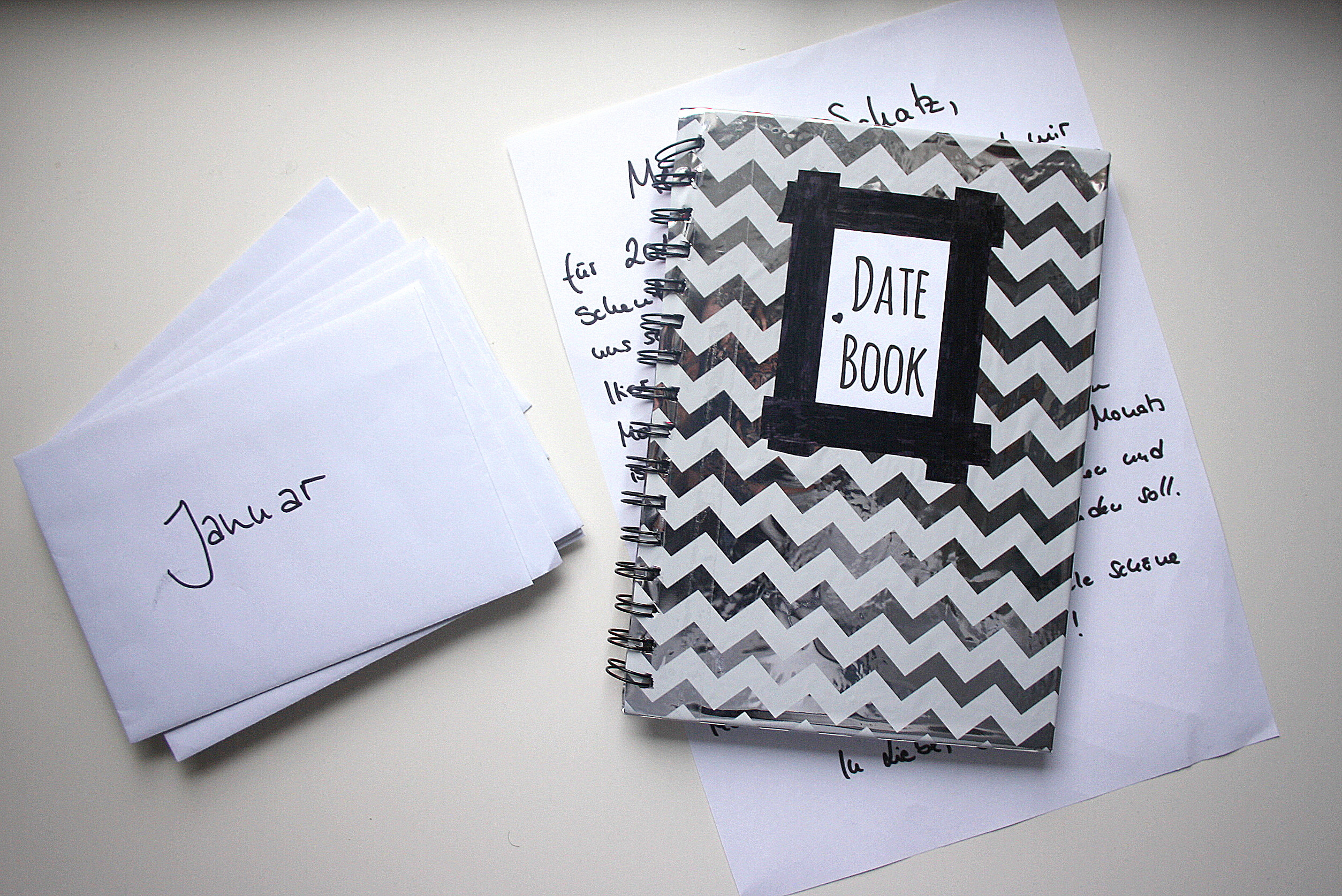 Diy Geschenk Freund
 DIY 12 Dates für 2015 – Alltagsfreuden