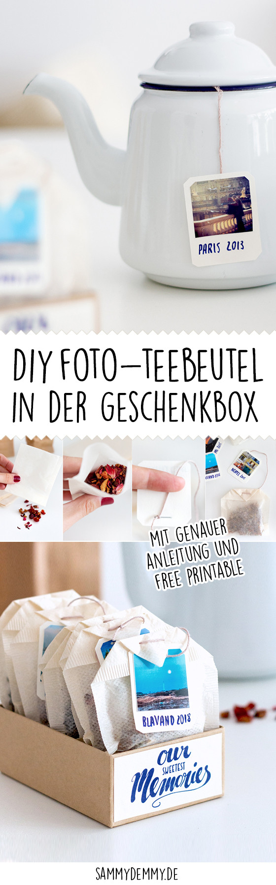 Diy Geschenk Papa
 DIY Tasse und Teebeutel als Foto Geschenk