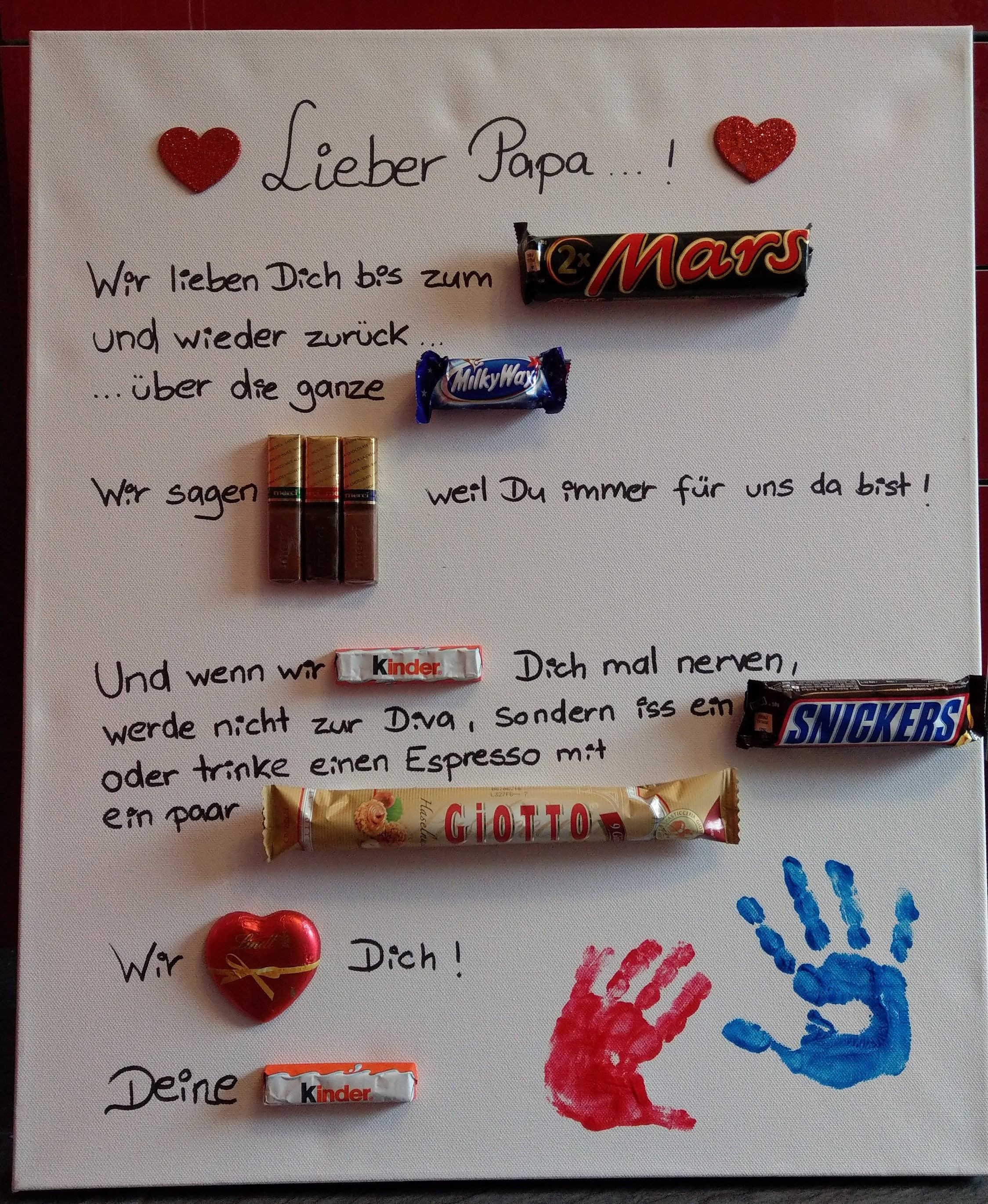 Diy Geschenk Papa
 DIY Geschenkidee für Papa