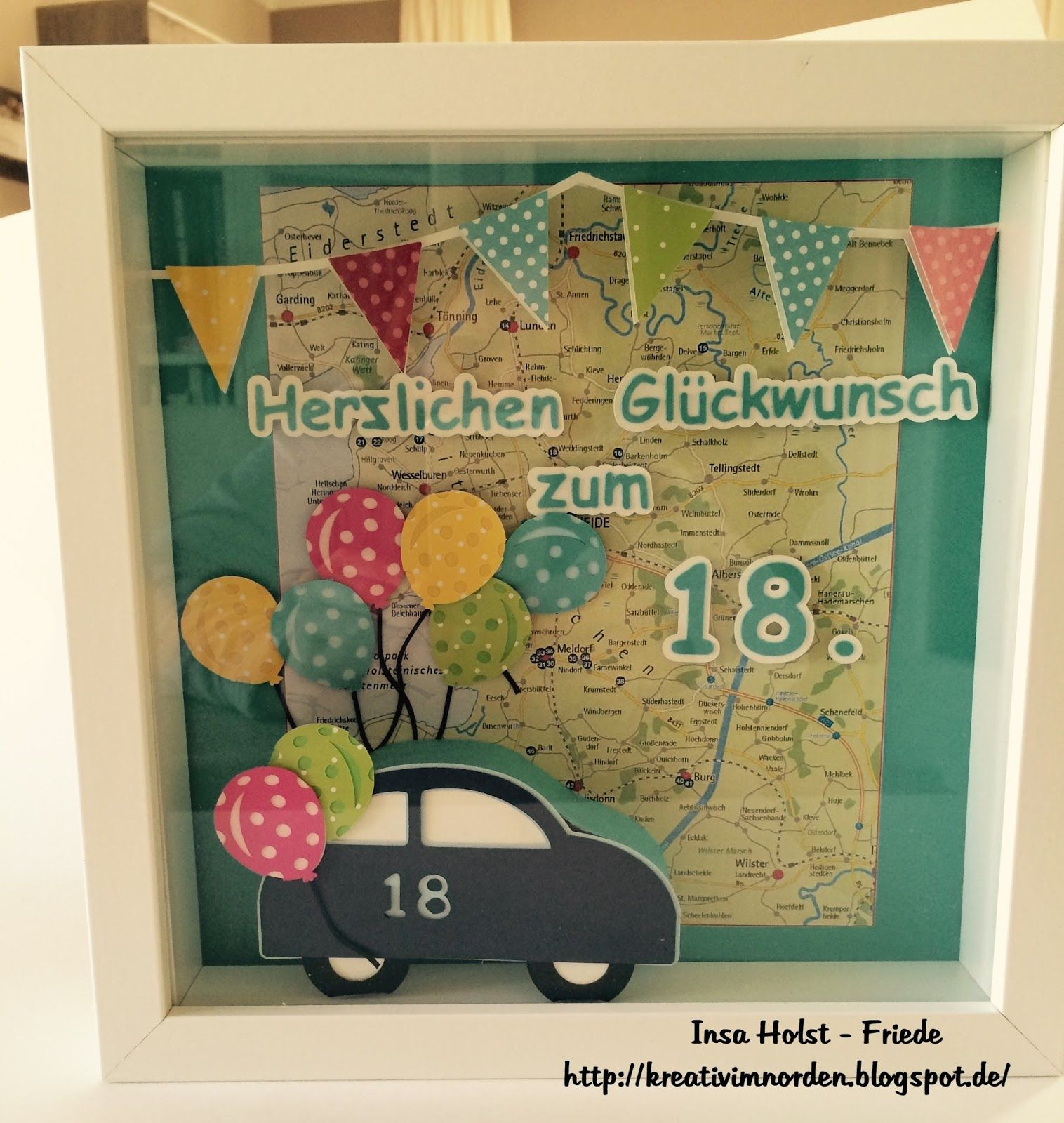 Diy Geschenke 18 Geburtstag
 Kreativ im Norden 18 Geburtstag Hediye