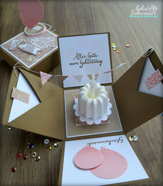 Diy Geschenke Oma
 Pop Up Box eine schöne Überraschung