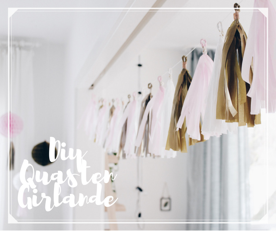 Diy Girlande
 DIY Quasten Girlande Boho and Nordic