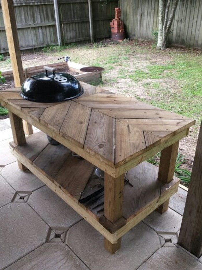 Diy Grill
 Build your own barbecue grill table