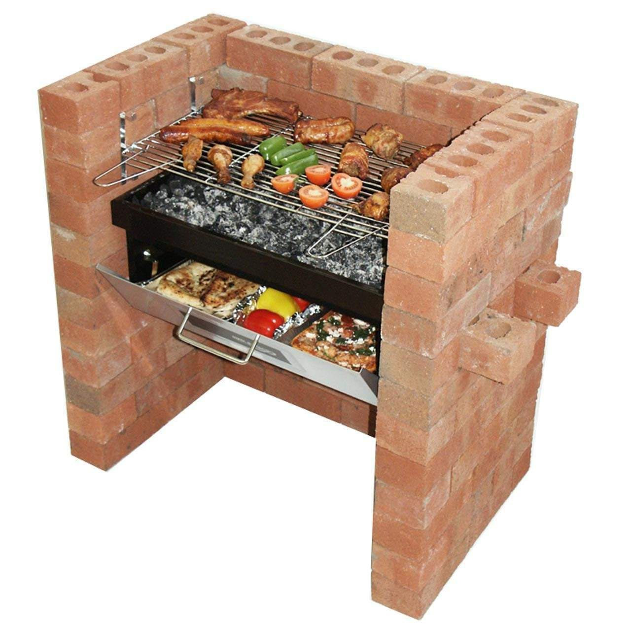 Diy Grill
 DIY Brick BBQ Grill Kit Stuff to Buy Pinterest