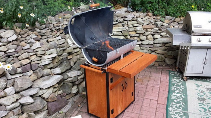 Diy Grill
 Make your own beer keg grill