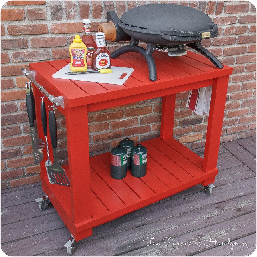 Diy Grill
 TableTop Grill Cart Diy