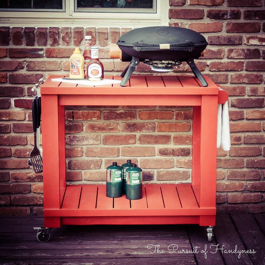 Diy Grill
 TableTop Grill Cart Diy