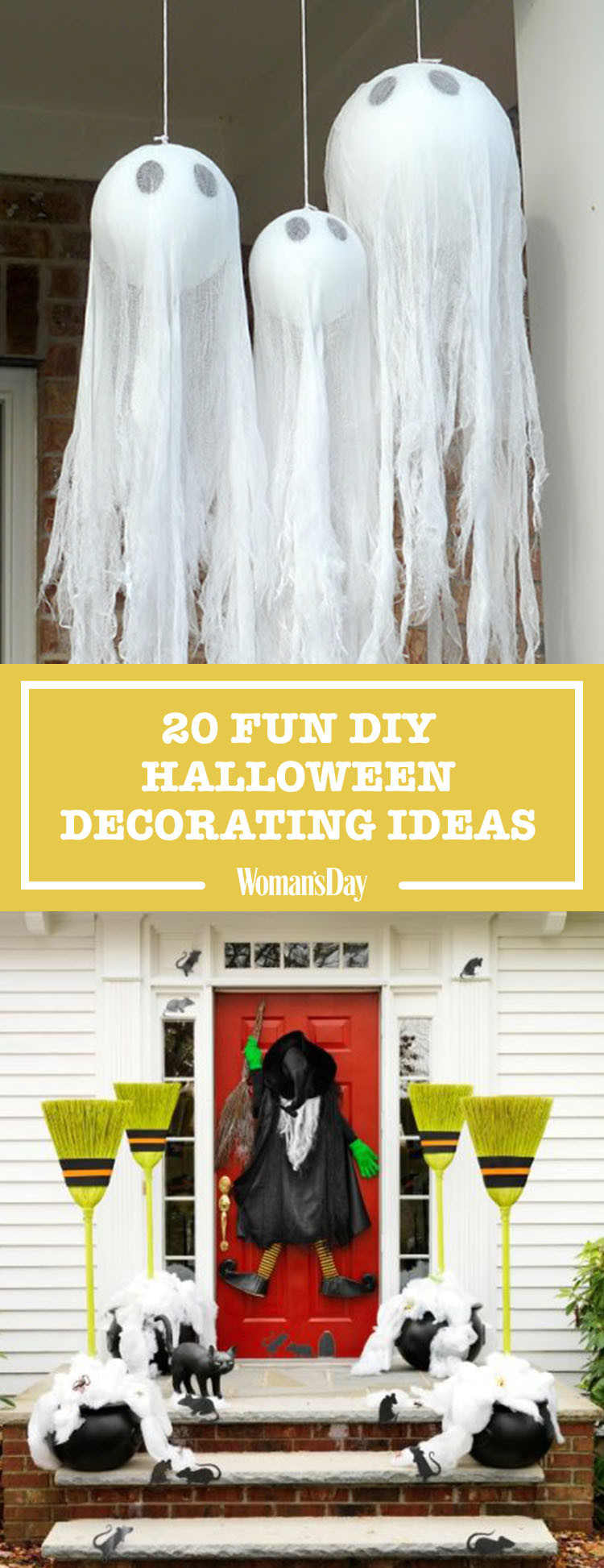 Diy Halloween
 40 Easy DIY Halloween Decoration Ideas Homemade