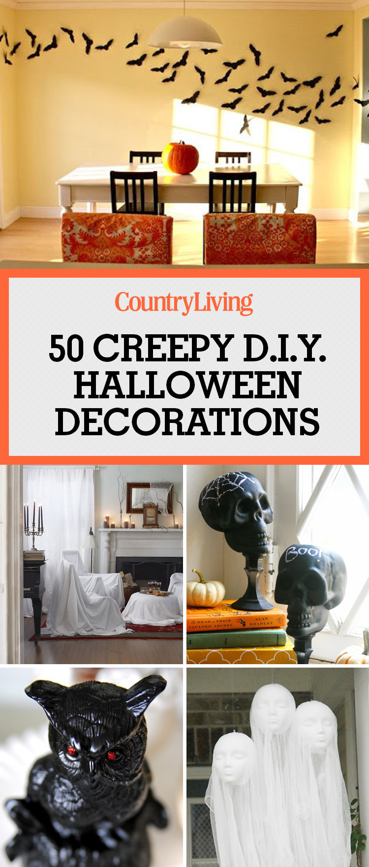 Diy Halloween
 40 Easy DIY Halloween Decorations Homemade Do It