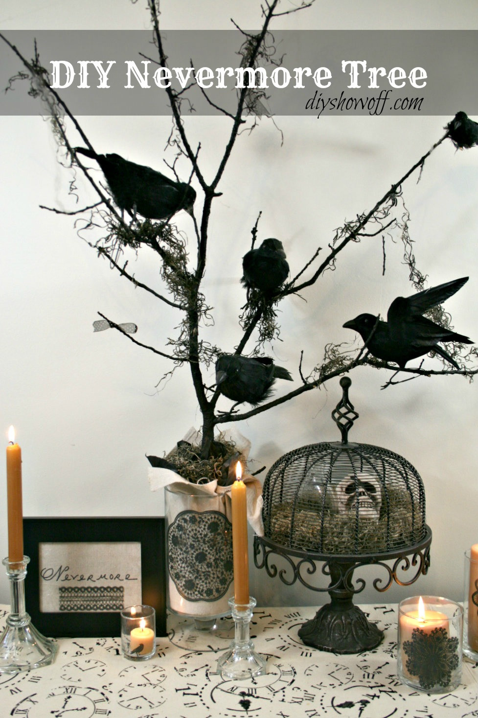 Diy Halloween
 DIY Halloween Nevermore Tree decorDIY Show f ™ – DIY