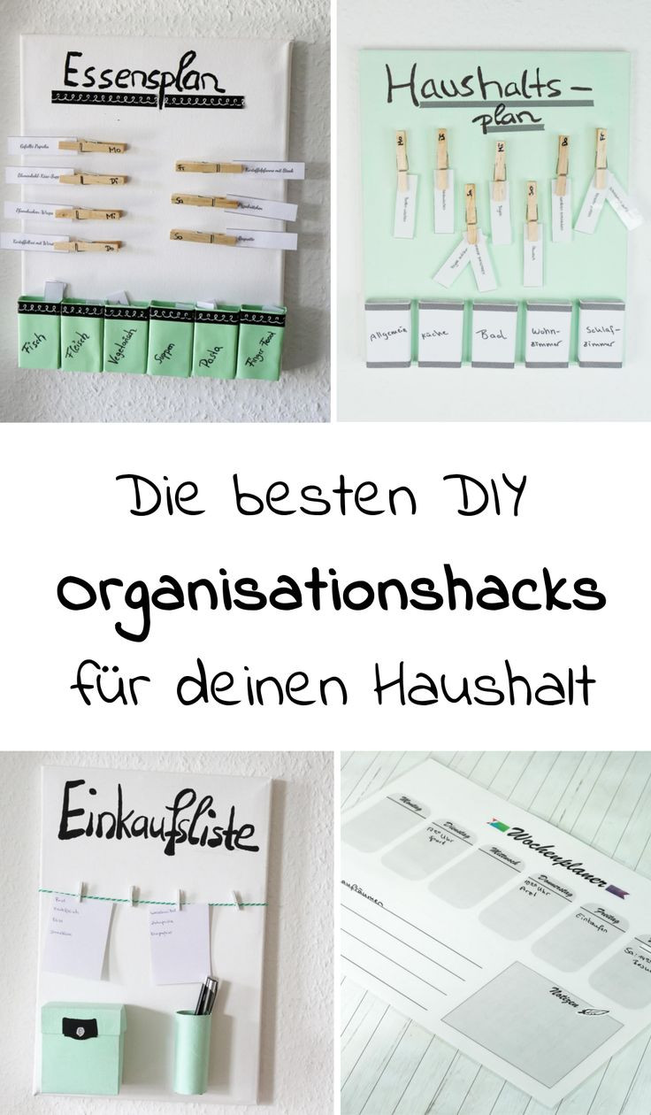 Diy Haushalt
 Die besten 25 Haushalt organisieren Ideen auf Pinterest