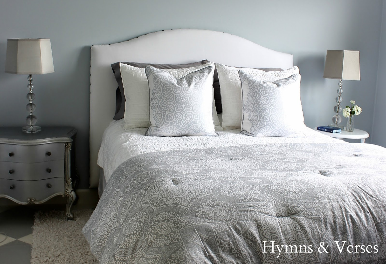 Diy Headboard
 DIY Upholstered Headboard Tutorial Hymns and Verses