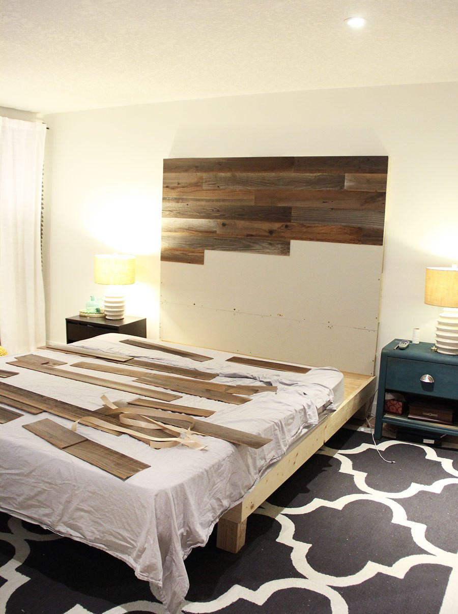 Diy Headboard
 How to make a DIY Wooden Headboard Fresh Crush