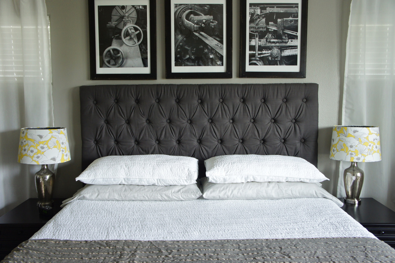 Diy Headboard
 Pretty Dubs My DIY Tufted Headboard