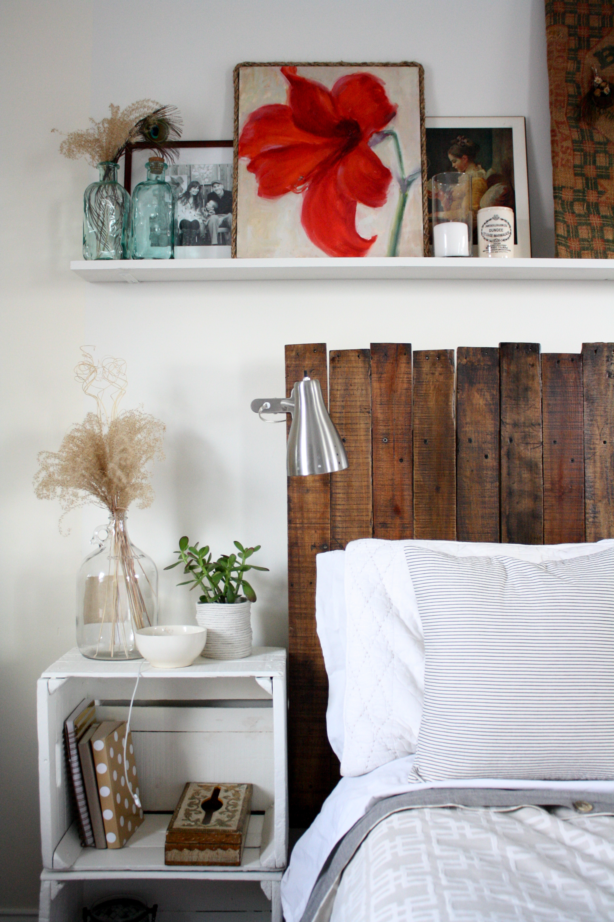 Diy Headboard
 diy pallet headboard – RICEdesigns