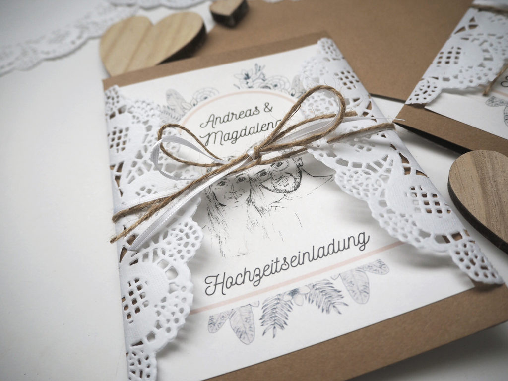 Diy Hochzeitseinladungen
 Hochzeits DIY Hochzeitseinladungen im Vintagestil