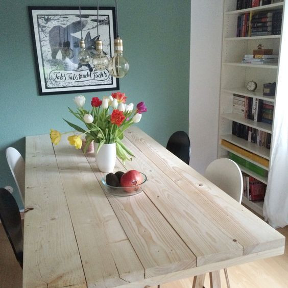 Diy Holztisch
 DIY Projekt Ein Tisch aus Bau len