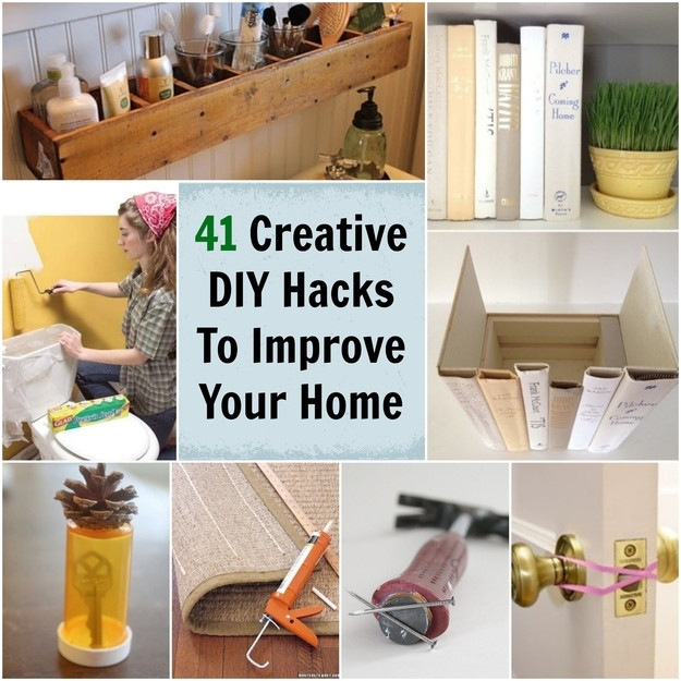 Diy Home
 41 Creative DIY Hacks To Improve Your Home