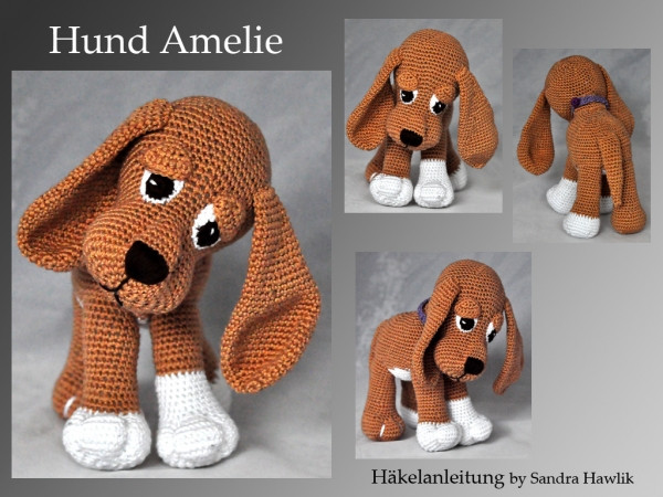 Diy Hund
 Kunterbunte Häkeltiere Häkelanleitung DIY – Hund