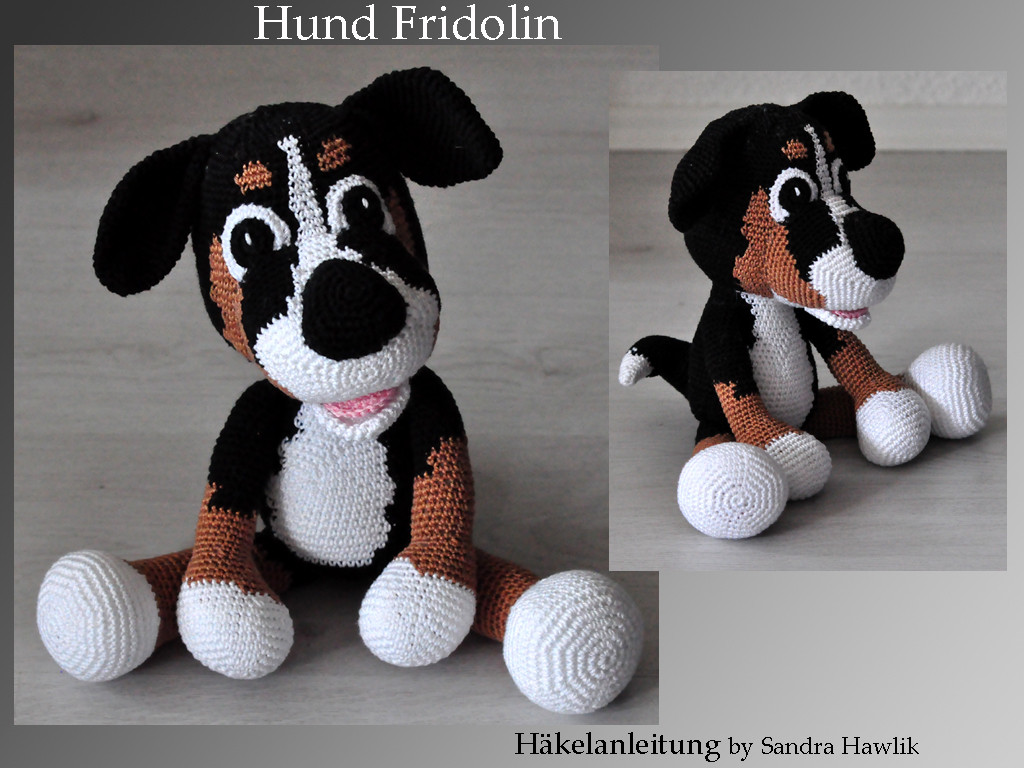 Diy Hund
 Kunterbunte Häkeltiere Häkelanleitung DIY Hund