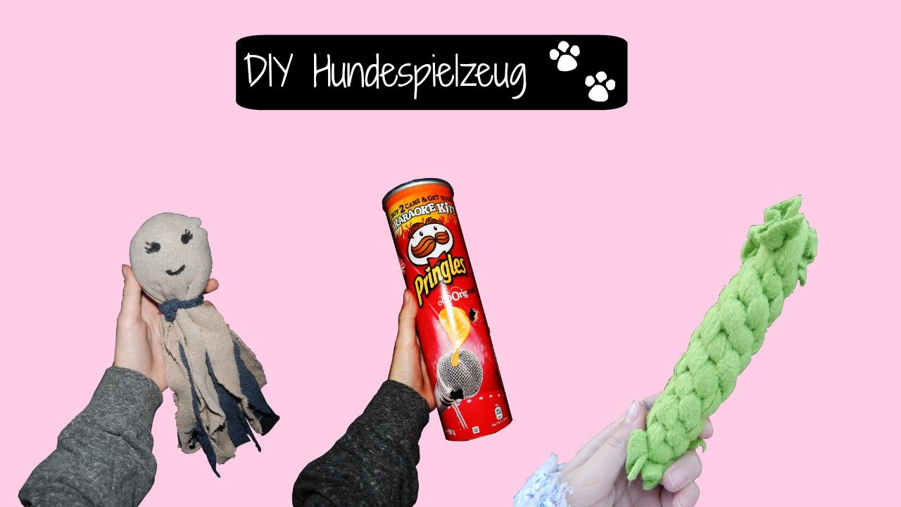 Diy Hundespielzeug
 DIY HUNDESPIELZEUG Fleecespielzeug Sockenkrake