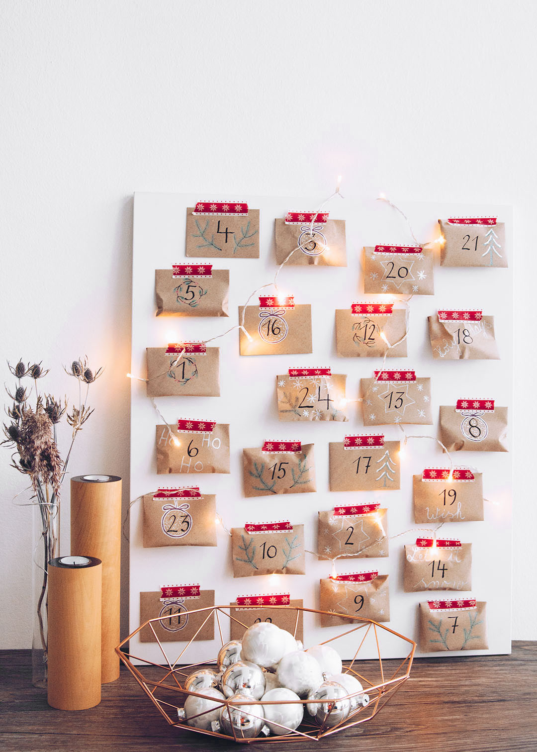 Diy-Ideen
 DIY  Adventskalender selber basteln mit pilotpen & 24