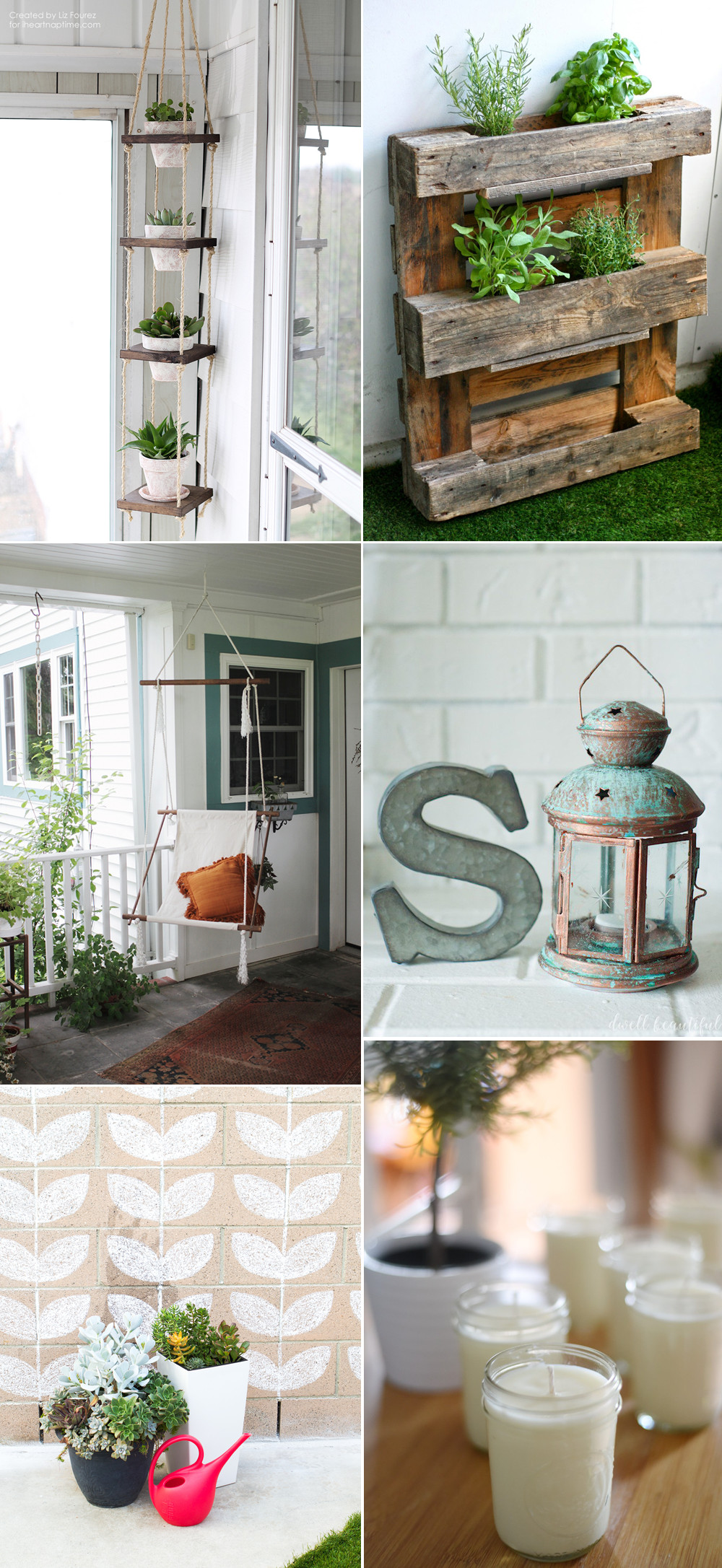 Diy-Ideen
 we love Inspiration DIY Ideen für den Balkon we love