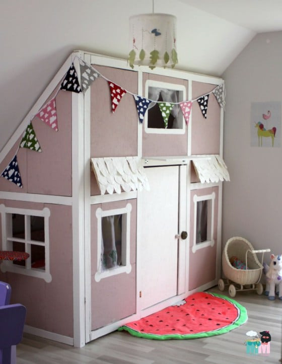 Diy Ideen Fürs Zimmer
 DIY – Ein Hausbett im Kinderzimmer – chellisrainbowroom
