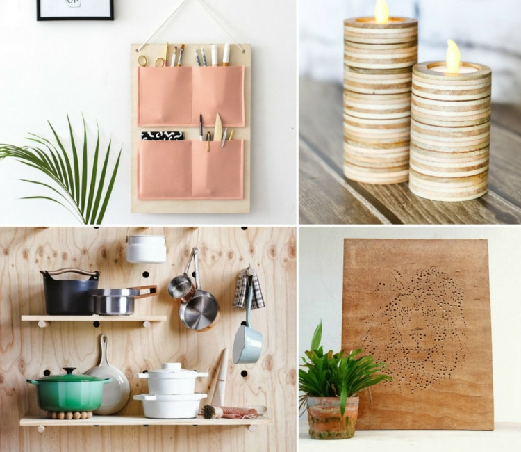 Diy Ideen
 Mit Sperrholz basteln & dekorieren 10 tolle DIY Ideen