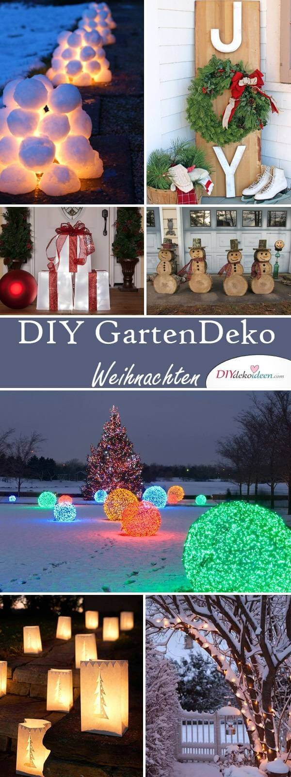 Diy Ideen Weihnachten
 DIY Deko Ideen zu Weihnachten den Garten gestalten
