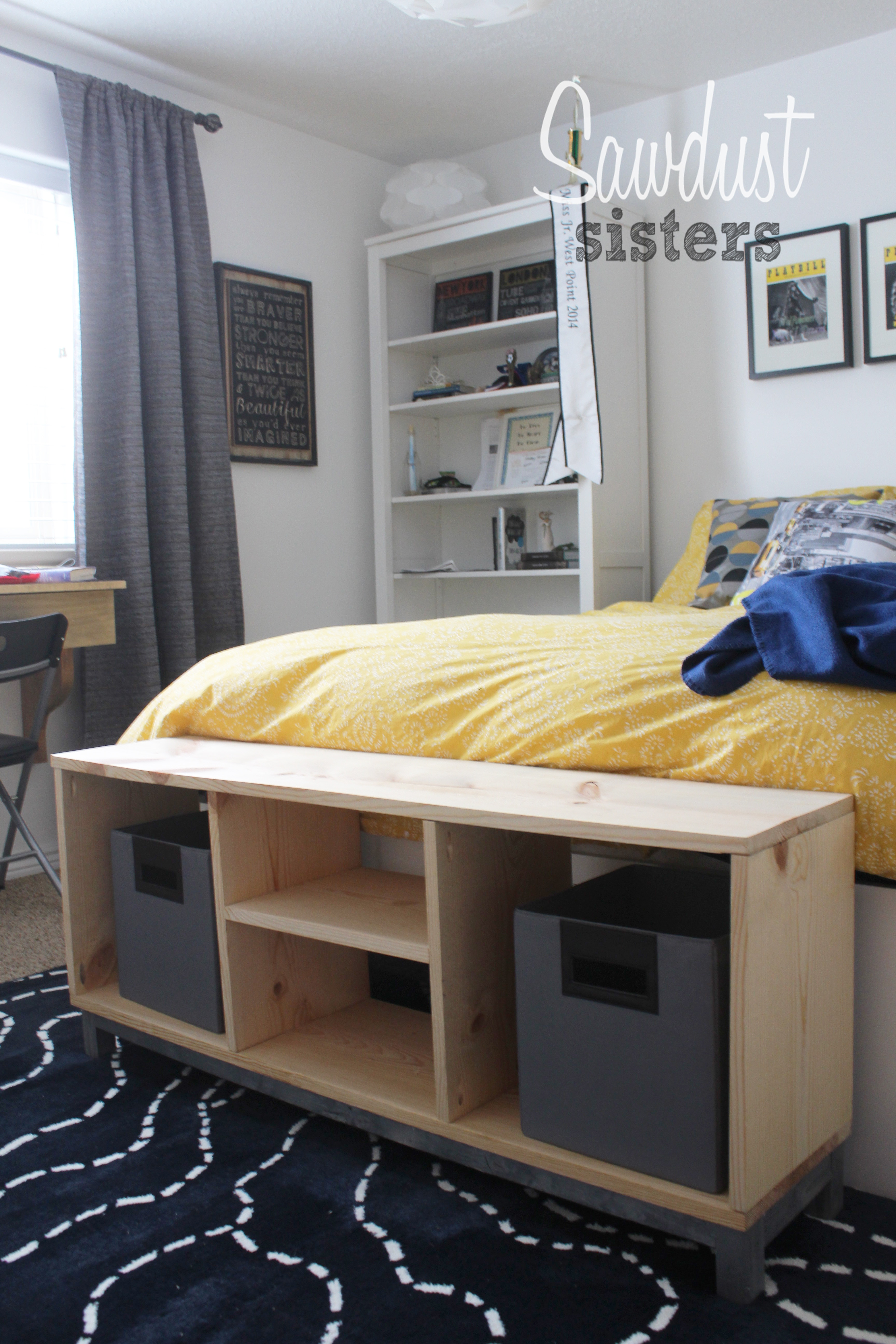 Diy Ikea
 DIY Bench with Storage partments IKEA Nornas look