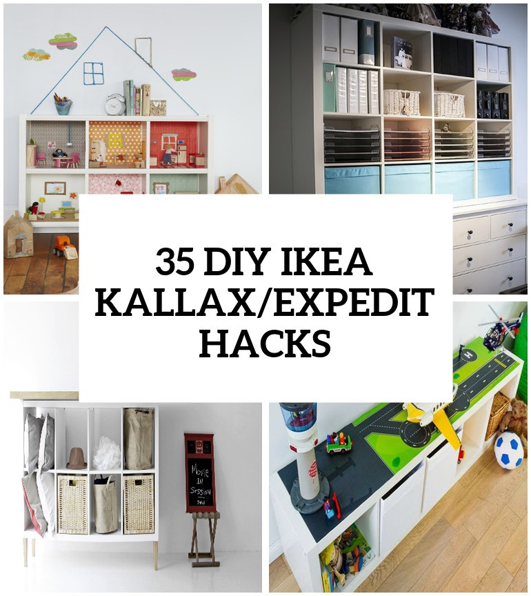 Diy Ikea Hacks
 35 DIY IKEA Kallax Shelves Hacks You Could Try Shelterness