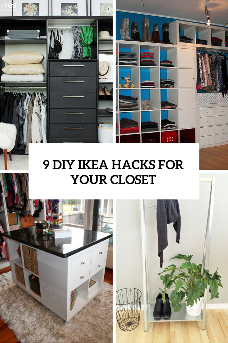 Diy Ikea Hacks
 9 Cool And Easy DIY IKEA Hacks For Your Closet Shelterness