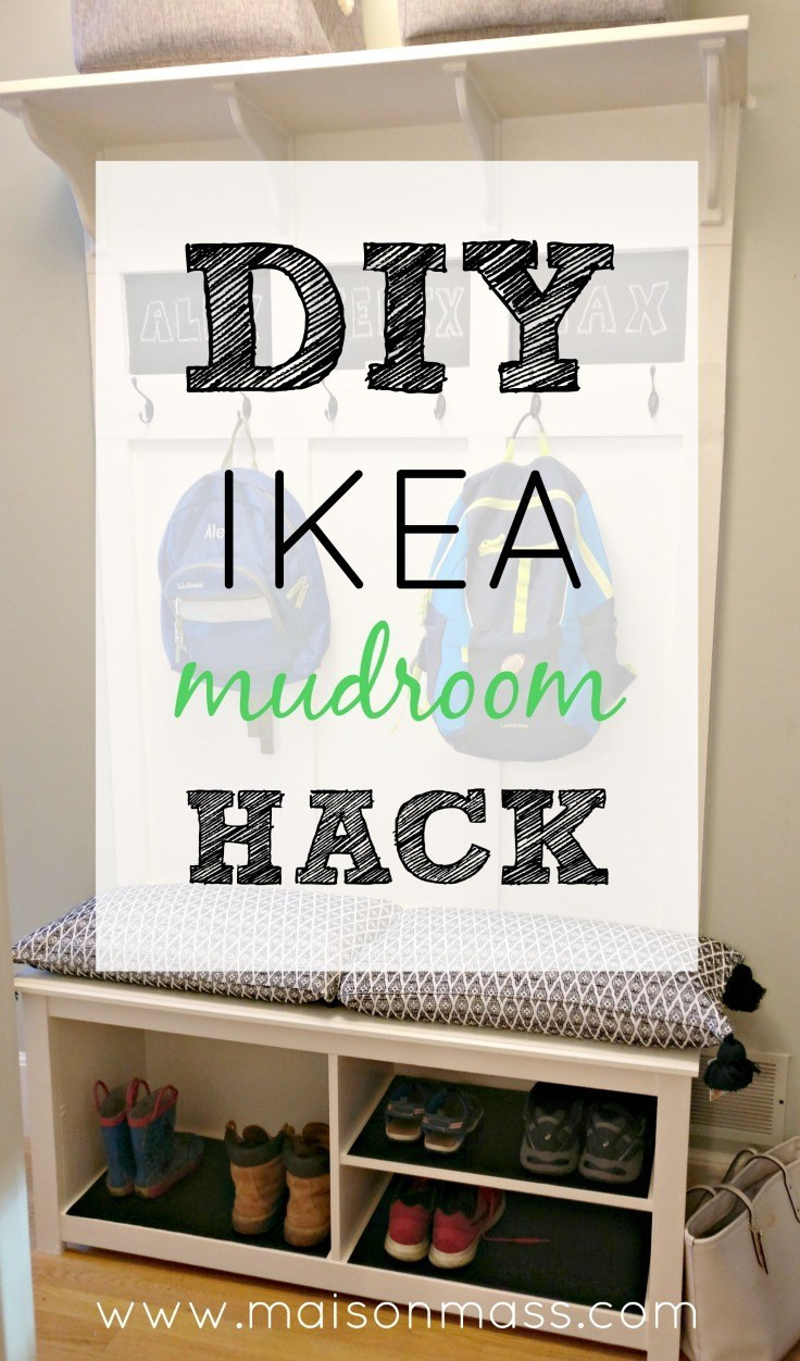 Diy Ikea Hacks
 DIY IKEA Mudroom Hack • Maison Mass