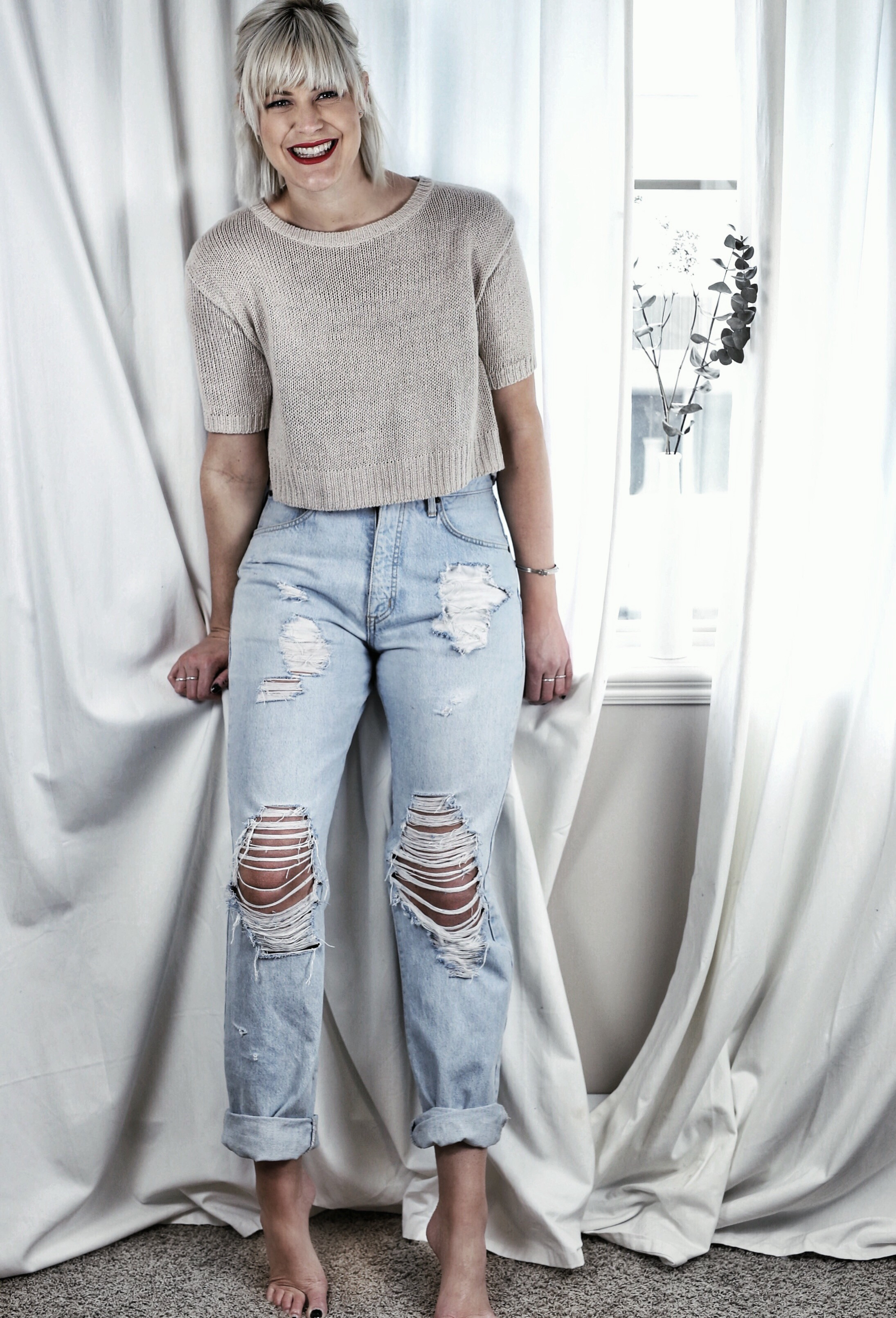 Diy Jeans
 DIY Distressed Jeans