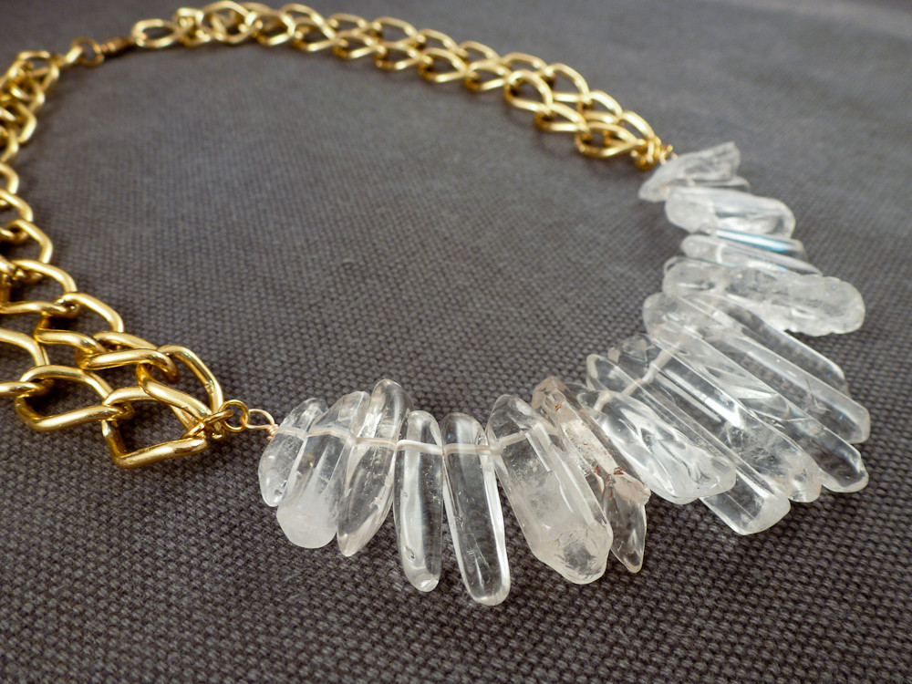 Diy Jewelry
 Bromeliad DIY raw stone and crystal jewelry Fashion and