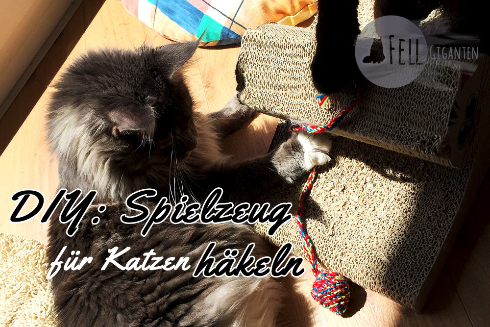 Diy Katzenspielzeug
 DIY Katzenspielzeug häkeln Baldrianbälle mit Schnur