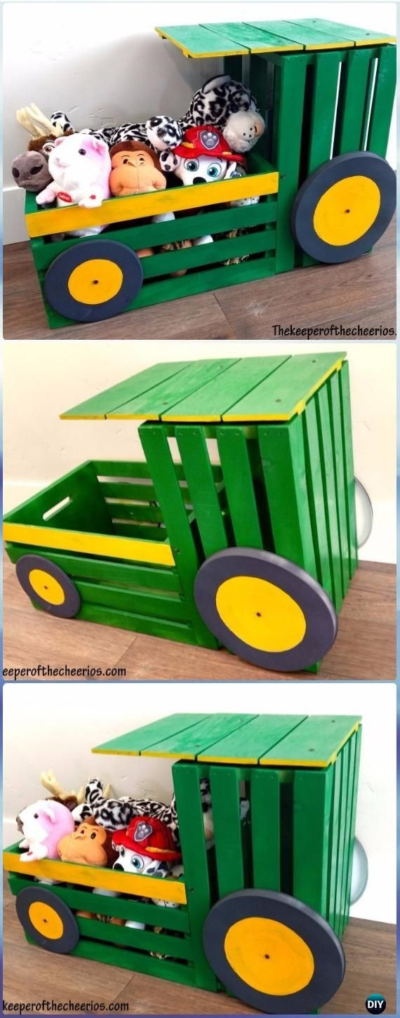 Diy Kinderspielzeug
 DIY Wood Crate Furniture Ideas Projects Instructions