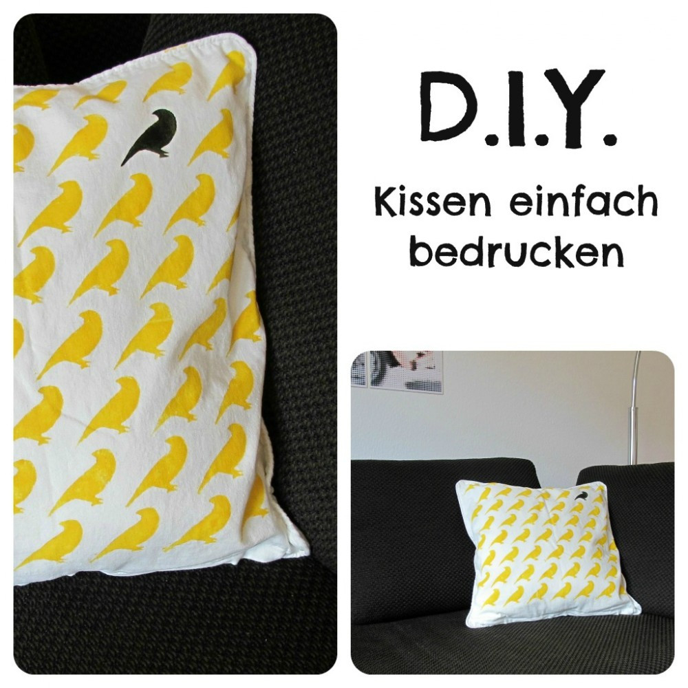 Diy Kissen
 DIY Kissen einfach bedrucken