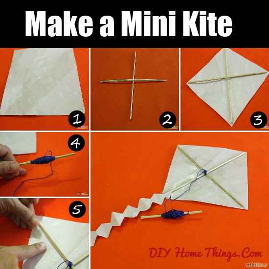 Diy Kiste
 How to Make a Mini Kite
