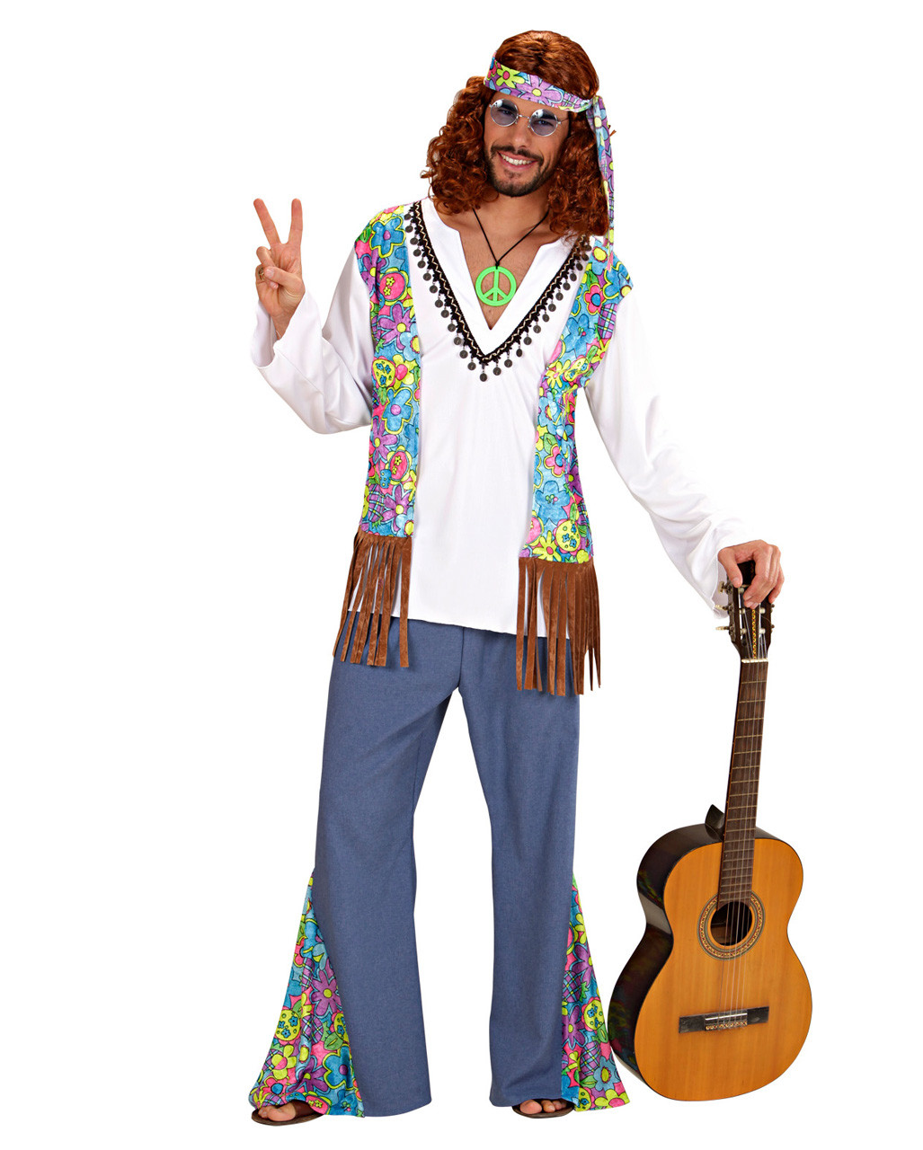 Diy Kostüm Männer
 Hippie Männer Kostüm Gr XL für Fasching