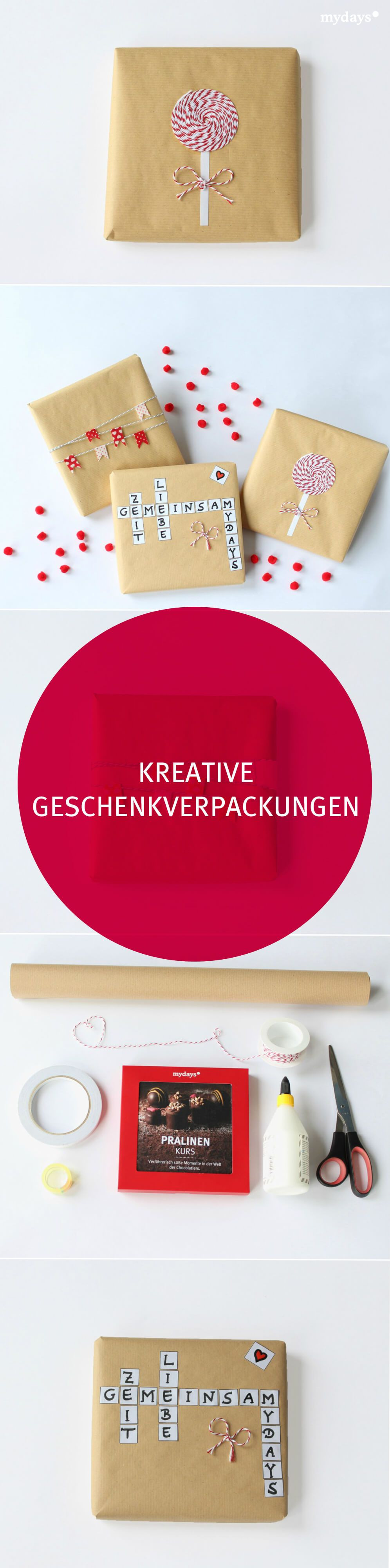 Diy Kreativmagazin
 Kreative Geschenkverpackungen DIY