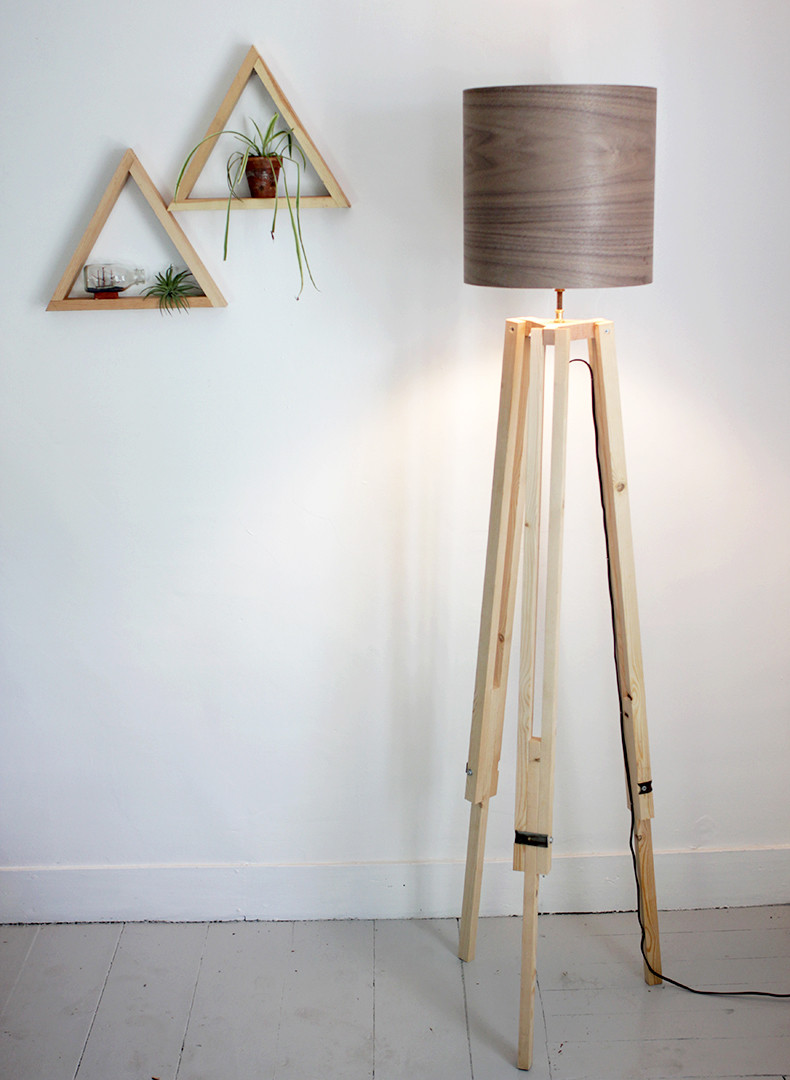 Diy Lamp
 DIY Tripod Floor Lamp The Merrythought