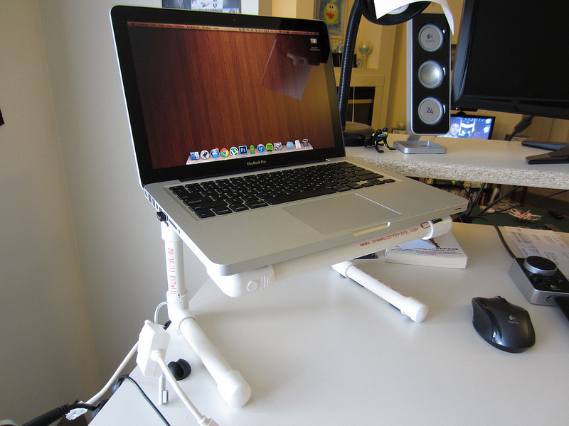 Diy Laptop Stand
 How to make a DIY laptop stand for $8
