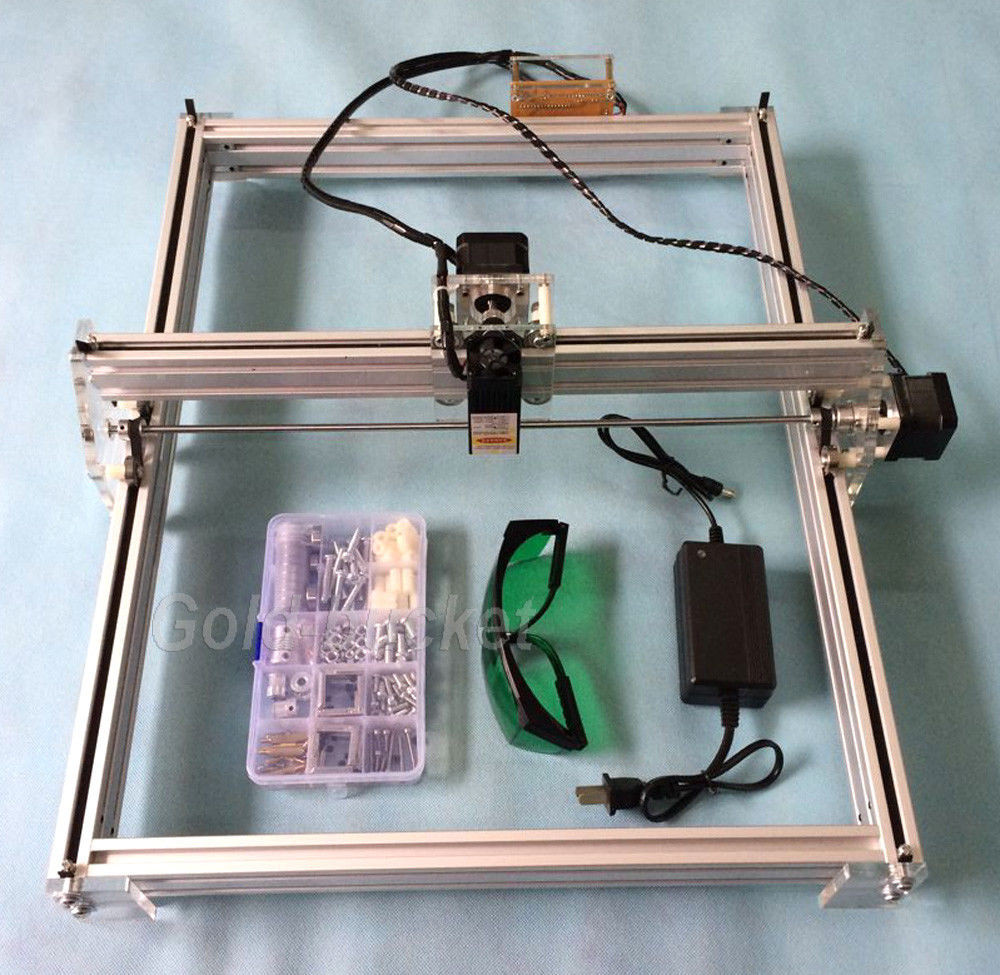 Diy Laser Engraver
 Bachin Mini Laser Engraving Machine 40X50CM DIY Cutter